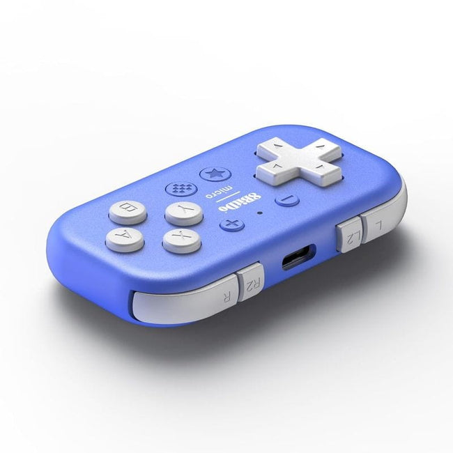 Gamepad 8BitDo Micro Bluetooth Azul - Mando para Nintendo Switch/Android Main Image