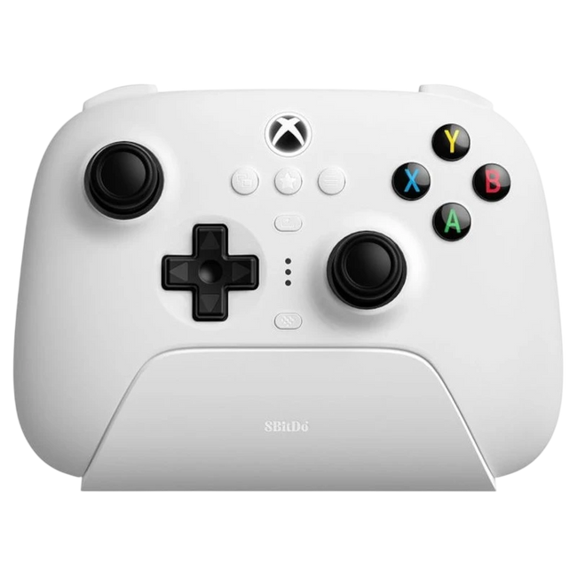 Gamepad 8BitDo Ultimate 3 Bluetooth/2.4G/Cable con adaptador + base de carga Blanco - Mando Para Xbox/Smartphone/PC Hover Image