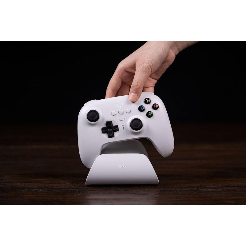 Mando 8BitDo Ultimate 2.4G con base de carga Blanco - Gamepad para PC/Android/Steam
