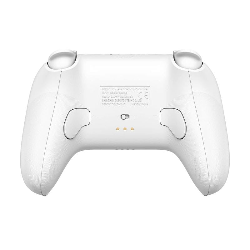 Gamepad 8BitDo Ultimate Bluetooth/2.4G con base de carga Blanco - Mando para Nintendo Switch/Smartphone/PC