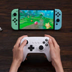 Gamepad 8BitDo Ultimate Bluetooth/2.4G con base de carga Blanco - Mando para Nintendo Switch/Smartphone/PC