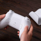 Gamepad 8BitDo Ultimate Bluetooth/2.4G con base de carga Blanco - Mando para Nintendo Switch/Smartphone/PC