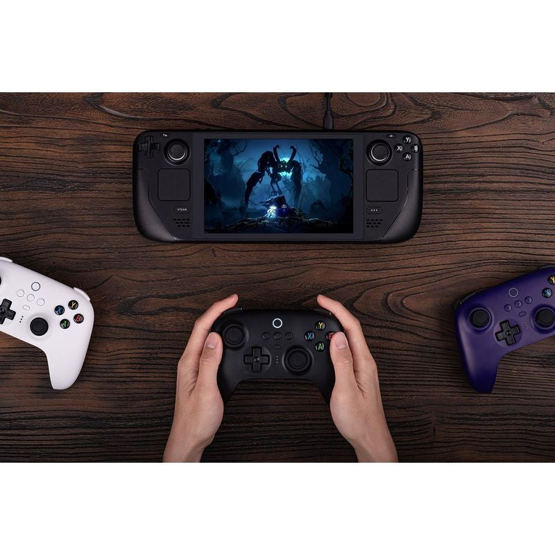 Mando 8BitDo Ultimate 2.4G con base de carga Negro - Gamepad para PC/Android/Steam