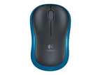Mouse Raton Logitech M185 Optico Wireless Inalambrico Azul 2.4ghz