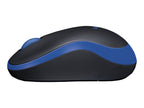 Mouse Raton Logitech M185 Optico Wireless Inalambrico Azul 2.4ghz