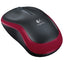 Mouse Raton Logitech M185 Optico Wireless Inalambrico Rojo 2.4ghz