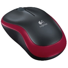 Mouse Raton Logitech M185 Optico Wireless Inalambrico Rojo 2.4ghz Hover Image
