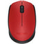 Mouse Raton Logitech M171 Optico Wireless Inalambrico Rojo