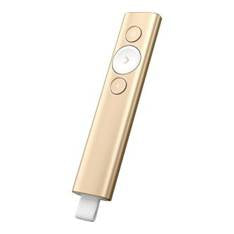 Mando Wireless Inalambrico Logitech Spotlight - Universal - Operativo Hasta 30m - Oro Hover Image
