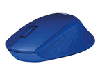 Mouse Raton Logitech M330 Optico Wireless Inalambrico Silent Plus Azul