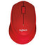 Mouse Raton Logitech M330 Optico Wireless Inalambrico Silent Plus Rojo