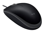 Mouse Raton Logitech B110 Silent Optico Usb Negro