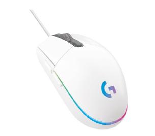Mouse Raton Logitech G203 Lightsync Blanco Gaming 8.000 Dpi 6 Botones Hover Image