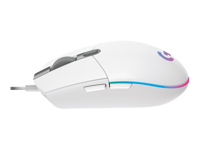 Mouse Raton Logitech G102 Lightsync Blanco Gaming 8.000 Dpi 6 Botones
