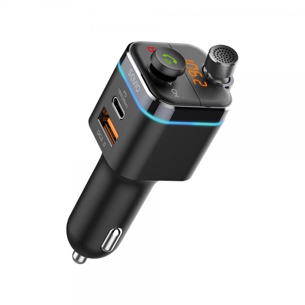 Transmisor Fm Bluetooth Coche Savio Tr-12