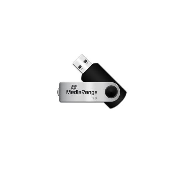 Pendrive 16gb Usb 2.0 Mediarange 3 Pack