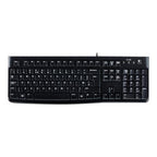 Teclado Logitech K120 Usb Negro En Ingles (eeuu)