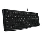 Teclado Logitech K120 Usb Negro En Ingles (eeuu)