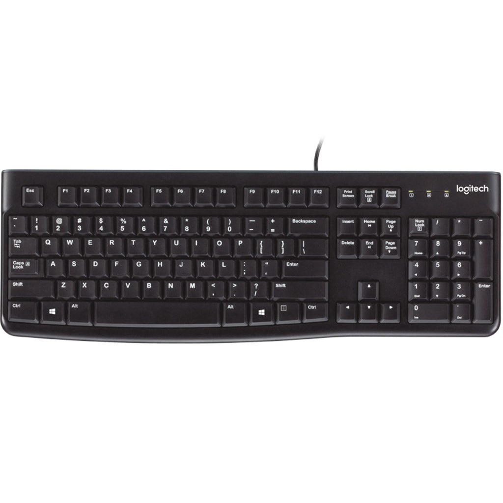 Teclado Logitech K120 Usb Negro Frances