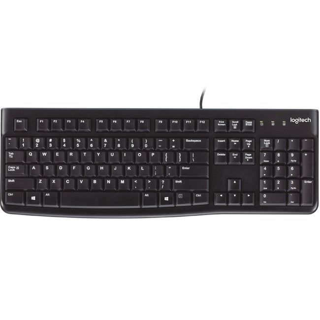 Teclado Logitech K120 Usb Negro Frances Hover Image
