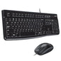 Combo Teclado Y Raton Logitech Mk120 Optico Usb 2.0 Negro