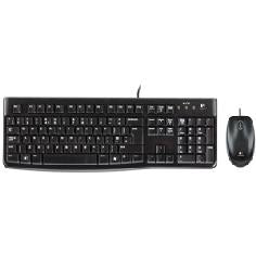 Teclado + Mouse Logitech Mk120 Usb 2.0 Ingles Hover Image