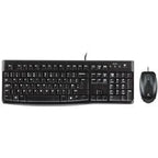 Teclado + Mouse Logitech Mk120 Usb 2.0 Ingles