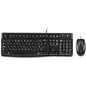 Teclado + Mouse Logitech Mk120 Usb 2.0 Ingles
