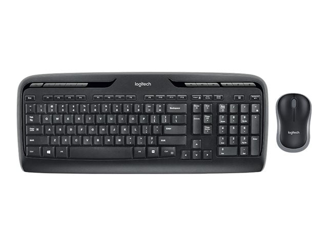 Teclado + Mouse Logitech Mk330 Wireless Inalambrico Usb 2.0 Negro 2.4ghz