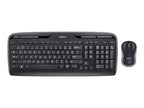 Teclado + Mouse Logitech Mk330 Wireless Inalambrico Usb 2.0 Negro 2.4ghz