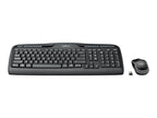 Teclado + Mouse Logitech Mk330 Wireless Inalambrico Usb 2.0 Negro 2.4ghz