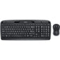 Teclado + Mouse Logitech Mk330 Wireless Inalambrico Negro Ingles Internacional