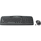 Teclado + Mouse Logitech Mk330 Wireless Inalambrico Negro Ingles Internacional
