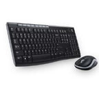 Teclado + Mouse Logitech Mk270 Wireless Inalambrico Ingles