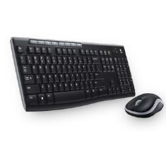 Teclado + Mouse Logitech Mk270 Wireless Inalambrico Ingles Hover Image