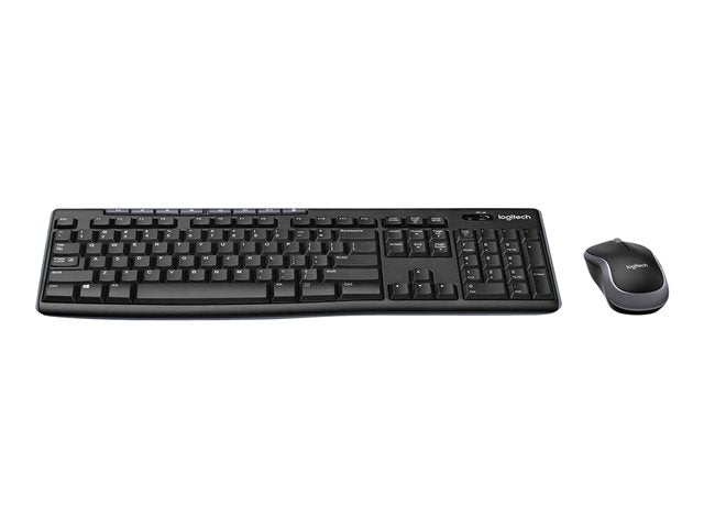 Teclado + Mouse Logitech Mk270 Optico Wireless Inalambrico Usb 2.0 Negro