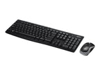 Teclado + Mouse Logitech Mk270 Optico Wireless Inalambrico Usb 2.0 Negro