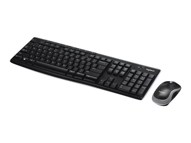 Teclado + Mouse Logitech Mk270 Optico Wireless Inalambrico Usb 2.0 Negro