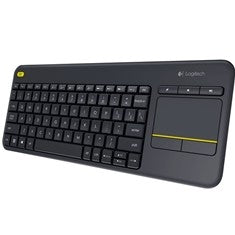 Teclado Logitech K400 Plus Touch Keyboard Negro Wireless Inalambrico