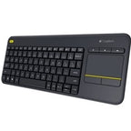 Teclado Logitech K400 Plus Touch Keyboard Negro Wireless Inalambrico