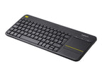 Teclado Logitech K400 Plus Touch Keyboard Negro Wireless Inalambrico