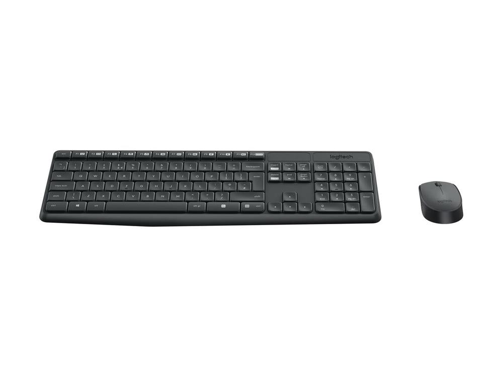 Teclado + Mouse Logitech Mk235 Wireless Inalambrico Portugues