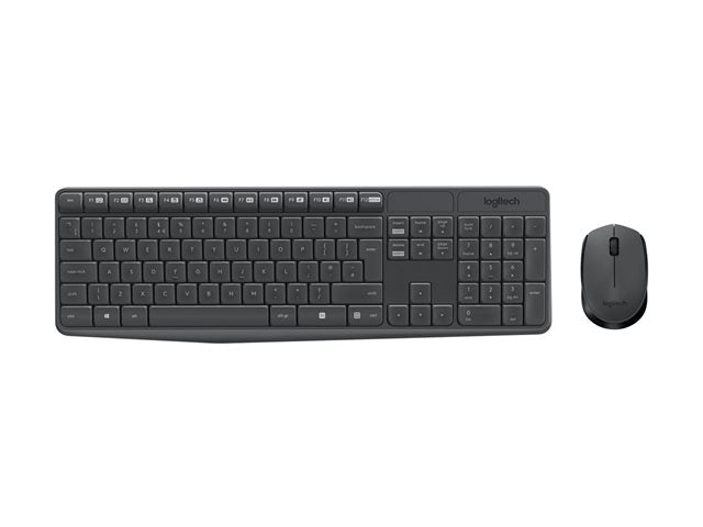Teclado + Mouse Logitech Mk235 Wireless Inalambrico Portugues