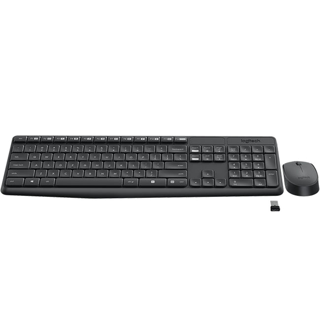 Teclado + Mouse Logitech Mk235 Inalambrico Ingles Internacional Main Image