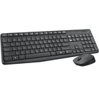 Teclado + Mouse Logitech Mk235 Inalambrico Ingles Internacional