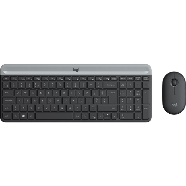 Teclado + Mouse Logitech Mk470 Wireless Inalambrico Hover Image