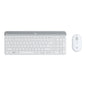 Teclado + Mouse Logitech Mk470 Wireless Inalambrico Blanco