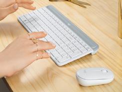 Teclado + Mouse Logitech Mk470 Wireless Inalambrico Blanco