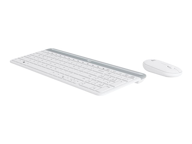 Teclado + Mouse Logitech Mk470 Wireless Inalambrico Blanco