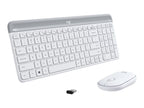 Teclado + Mouse Logitech Mk470 Wireless Inalambrico Blanco